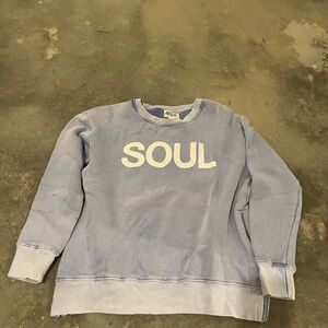 Sundry Blue 'Soul' Sweatshirt